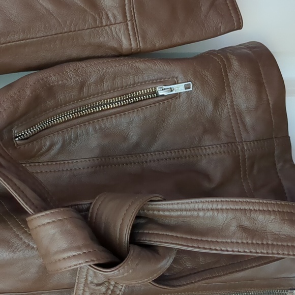 Echt Ledger woman's leather jacket - Picture 7 of 16